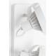 Spot Dice-2 DTW Blanc Zuiver Projecteur Réglable Eclairage en Métal Blanc 12x13,3x13,3cm
