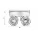 Spot Dice-2 DTW Blanc Zuiver Projecteur Réglable Eclairage en Métal Blanc 12x13,3x13,3cm
