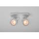 Spot Dice-2 DTW Blanc Zuiver Projecteur Réglable Eclairage en Métal Blanc 12x13,3x13,3cm