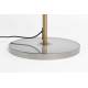 Lampadaire Float Zuiver Luminaire avec Variateur de Lumière en Métal Plaqué Bronze et Verre Trempé Fumé 30x30x132cm