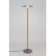 Lampadaire Float Zuiver Luminaire avec Variateur de Lumière en Métal Plaqué Bronze et Verre Trempé Fumé 30x30x132cm