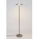 Lampadaire Float Zuiver Luminaire avec Variateur de Lumière en Métal Plaqué Bronze et Verre Trempé Fumé 30x30x132cm