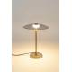 Lampadaire Float Zuiver Luminaire avec Variateur de Lumière en Métal Plaqué Bronze et Verre Trempé Fumé 30x30x132cm