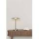 Lampadaire Float Zuiver Luminaire avec Variateur de Lumière en Métal Plaqué Bronze et Verre Trempé Fumé 30x30x132cm