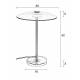 Lampadaire Float Zuiver Luminaire avec Variateur de Lumière en Métal Plaqué Bronze et Verre Trempé Fumé 30x30x132cm