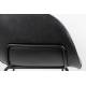 Lot de 2 Chaises Feston Zuiver Siège Design Noir Assise de Table en Polyuréthane 55x56,5x77cm