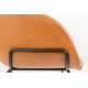 Lot de 2 Chaises Feston Zuiver Siège Design Marron Assise de Table en Polyuréthane 55x56,5x77cm