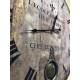Horloge Murale Pendule Ronde de Cuisine ou Salon en Bois et Papier Ecole De Cuisine St Huber 4,5x58x58cm