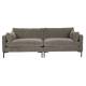 Canapé Summer Café Zuiver Banquette 3 Places Assise de Salon en Tissu 82x101x230cm