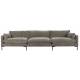 Canapé Summer Café Zuiver Banquette 4,5 Places Assise de Salon en Tissu 82x101x335cm