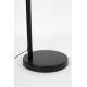 Lampadaire Bow Métal Noir Zuiver Lampe de Sol Luminaire Eclairage d'Ambiance 39x158x205cm