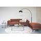 Lampadaire Bow Métal Noir Zuiver Lampe de Sol Luminaire Eclairage d'Ambiance 39x158x205cm