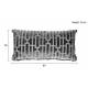 Coussin Décoratif Scape Naturel et Champagne Zuiver Décoration de Canapé Fauteuil en Tissu 60x30cm