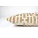 Coussin Décoratif Scape Naturel et Champagne Zuiver Décoration de Canapé Fauteuil en Tissu 60x30cm