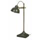 Lampe de Bureau Todd Vert Dutchbone Eclairage Luminaire en Métal Vert et Couleur Laitonnée 18x34x63cm