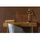 Lampe Murale Penelope Noir Dutchbone Applique Murale Eclairage en Métal Noir et Couleur Laitonnée 19x19x60cm