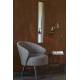 Lampe Murale Penelope Noir Dutchbone Eclairage en Métal Couleur Laitonnée et Noire 19x19x60cm