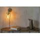 Lampe Murale Aden Brass Dutchbone Eclairage en Métal Couleur Laitonnée 18x20x28cm