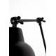 Applique Murale Articulée Xavi Noir Woody Luminaire Design en Métal Galvanisé Couleur Noire 17x61x70cm