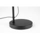 Lampe de Table Landon Woody Luminaire Design Eclairage sur Pied en Métal Noir 24x24x42cm