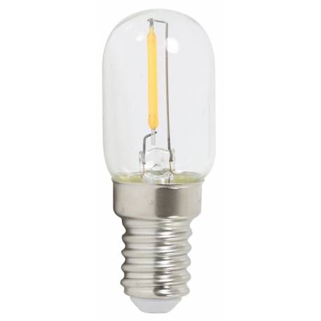 Ampoule Bougie à LED E14 Puissance 1W Intensité Variable Lumière Claire 2x2x6cm