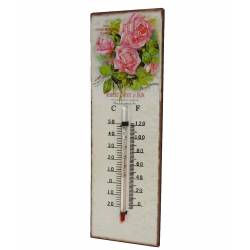 Salon Meubles De Rangement Lheritier Du Temps Thermometre Mural Decoratif En Celsius Et Farenheit Ou A Poser En Fer Effet Rouille 2 5x10x60cm Napravi Rs