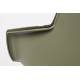 Chaise de Bureau Albert Kuip Vert Zuiver Siège Pivotant et Réglable en Polypropylène, Tissu et Métal Vert 52x59,2x88,4cm