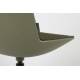 Lot de 2 Chaises Pivotantes Albert Kuip Swivel Vert Zuiver Sièges en Polypropylène, Tissu et Métal Vert 45x52x83,6cm