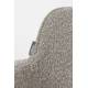 Lot de 2 Fauteuils de Table Pivotants Albert Kuip Swivel Taupe Zuiver Chaise 52x59,2x83,6cm