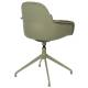 Lot de 2 Fauteuils de Table Pivotants Albert Kuip Swivel Vert Zuiver Chaise 52x59,2x83,6cm