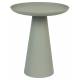 Guéridon Ringar Medium Rond Vert Woody Bout de Canapé Design Table d'Appoint en Métal Vert 34,5x34,5x41,5cm