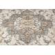 Tapis Rectangulaire Amori Gris et Brique Dutchbone Carpette de Salon en Tissu Gris et Couleur Brique 2 Dimensions