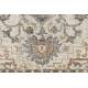 Tapis Rectangulaire Amori Gris et Brique Dutchbone Carpette de Salon en Tissu Gris et Couleur Brique 2 Dimensions