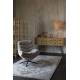 Tapis Rectangulaire Amori Gris et Brique Dutchbone Carpette de Salon en Tissu Gris et Couleur Brique 2 Dimensions