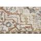 Tapis Rectangulaire Amori Gris et Brique Dutchbone Carpette de Salon en Tissu Gris et Couleur Brique 2 Dimensions