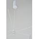 Suspension Screen XL Market Set Eclairage Moderne Style Mobile en Papier Murano et Métal Blanc 110x110x345cm
