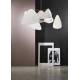 Suspension Screen XL Market Set Eclairage Moderne Style Mobile en Papier Murano et Métal Blanc 110x110x345cm