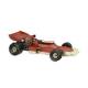 Voiture Formula 1 Miniature Modèle Course Véhicule de Décoration en Métal Rouge 8,7x16,2x32,2cm