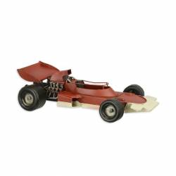 Voiture Formula 1 Miniature Modèle Course Véhicule de Décoration en Métal Rouge 8,7x16,2x32,2cm