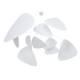 Suspension Screen XL Market Set Eclairage Moderne Style Mobile en Papier Murano et Métal Blanc 110x110x345cm