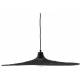 Suspension Fillie Noire Athezza Luminaire Moderne Eclairage en Métal Noir 70x70x100cm