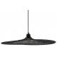 Suspension Fillie Noire Athezza Luminaire Moderne Eclairage en Métal Noir 100x120x120cm