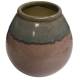 Vase Céramique Rose Poudré Amphore Décoration à Poser Pot de Fleurs 10,5x10,5x10,5
