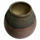Vase Céramique Rose Poudré Amphore Décoration à Poser Pot de Fleurs 10,5x10,5x10,5