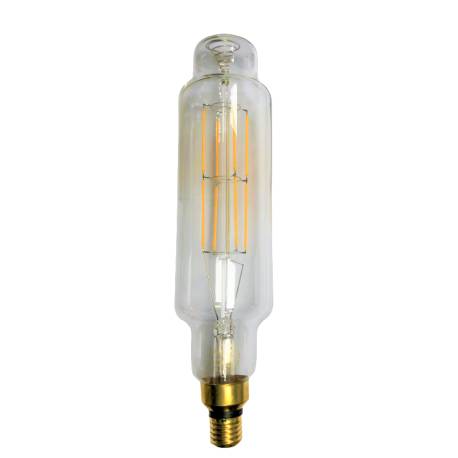 Ampoule Géante Cara Tube à LED E27 Puissance 8W Dimmable Lumière Claire 8x8x34cm