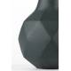 Vase Bloom Zuiver Décoration à Poser Moderne Soliflore Design en Aluminium Couleur Verte 11x11x16cm