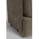 Canapé Modulable Hunter Zuiver Sofa 4,5 Places Assise de Salon Moderne Siège en Tissu Côtelé Couleur Mousse et Bois 87x100x417cm