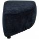 Pouf Angle Droit Hunter Zuiver Élément Canapé Modulable Assises de Salon en Tissu Côtelé 4 Coloris 38x60x100cm