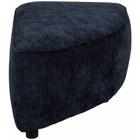Pouf Angle Droit Hunter Zuiver Élément Canapé Modulable Assises de Salon en Tissu Côtelé 4 Coloris 38x60x100cm