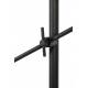 Lampadaire Sirius Zuiver Lampe sur Pied Luminaire Moderne Eclairage Design en Verre Blanc et Métal Noir et Doré 30x97x141cm